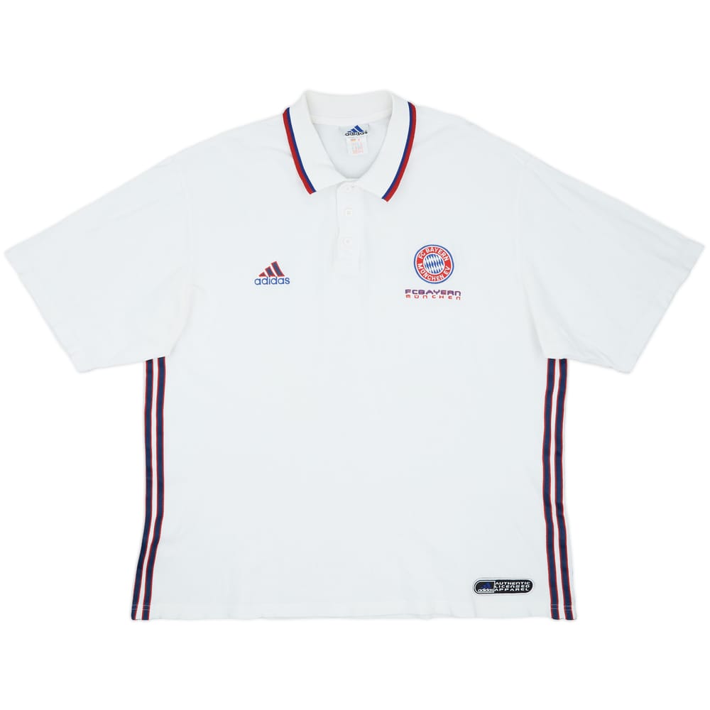 1999-00 Bayern Munich adidas Polo Shirt - 9/10 - (XXL)