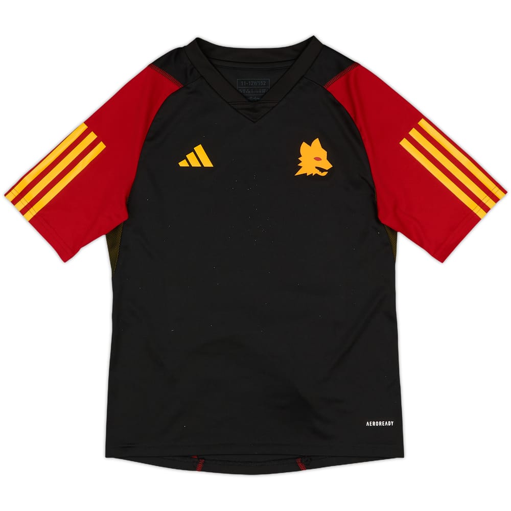 2023-24 Roma adidas Training Shirt - 9/10 - (M.Boys)