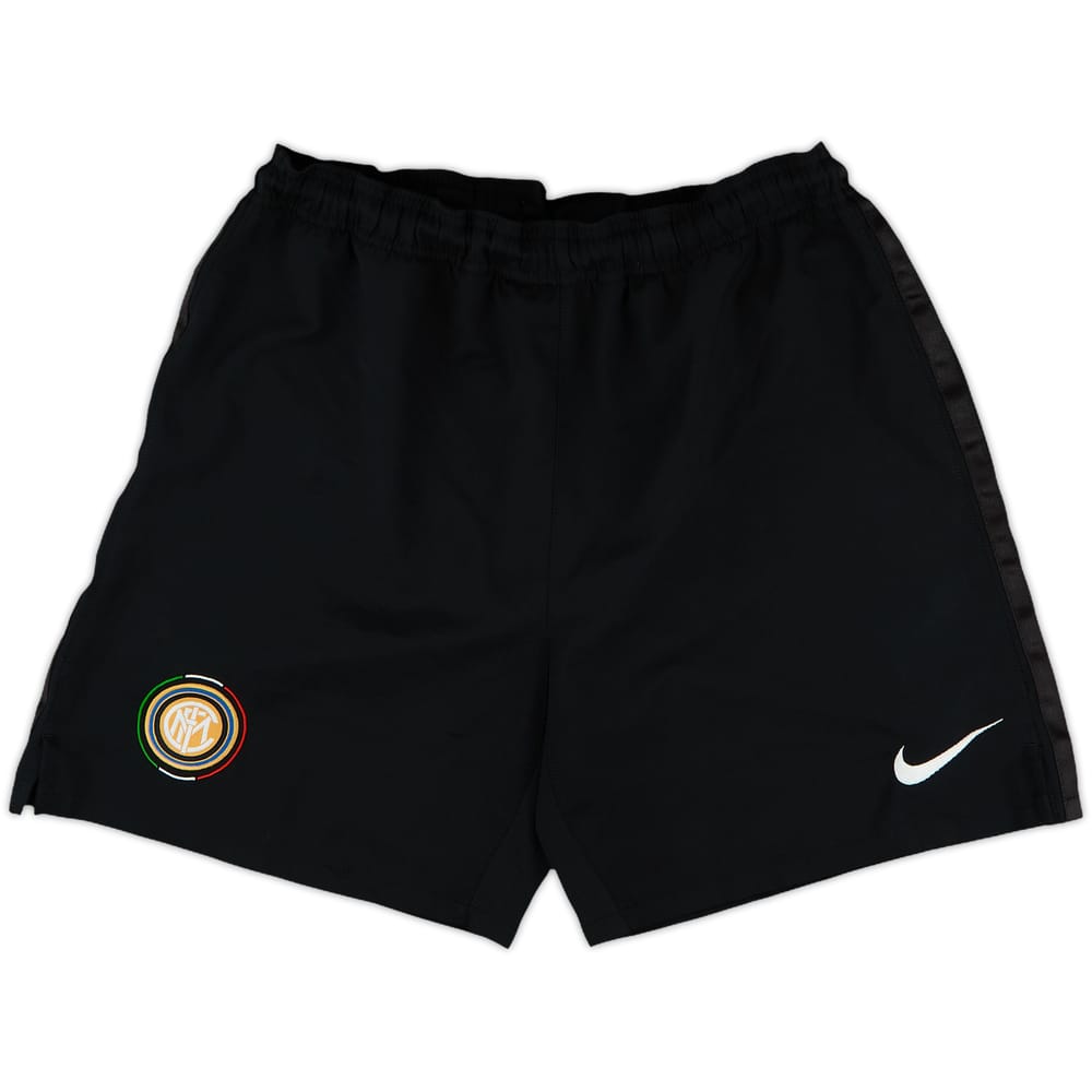 2009-10 Inter Milan Home Shorts - 9/10 - (S)