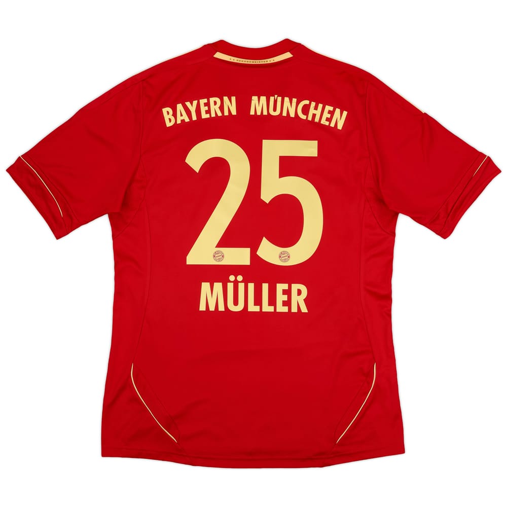 2011-13 Bayern Munich Home Shirt Muller #25 - 5/10 - (M)