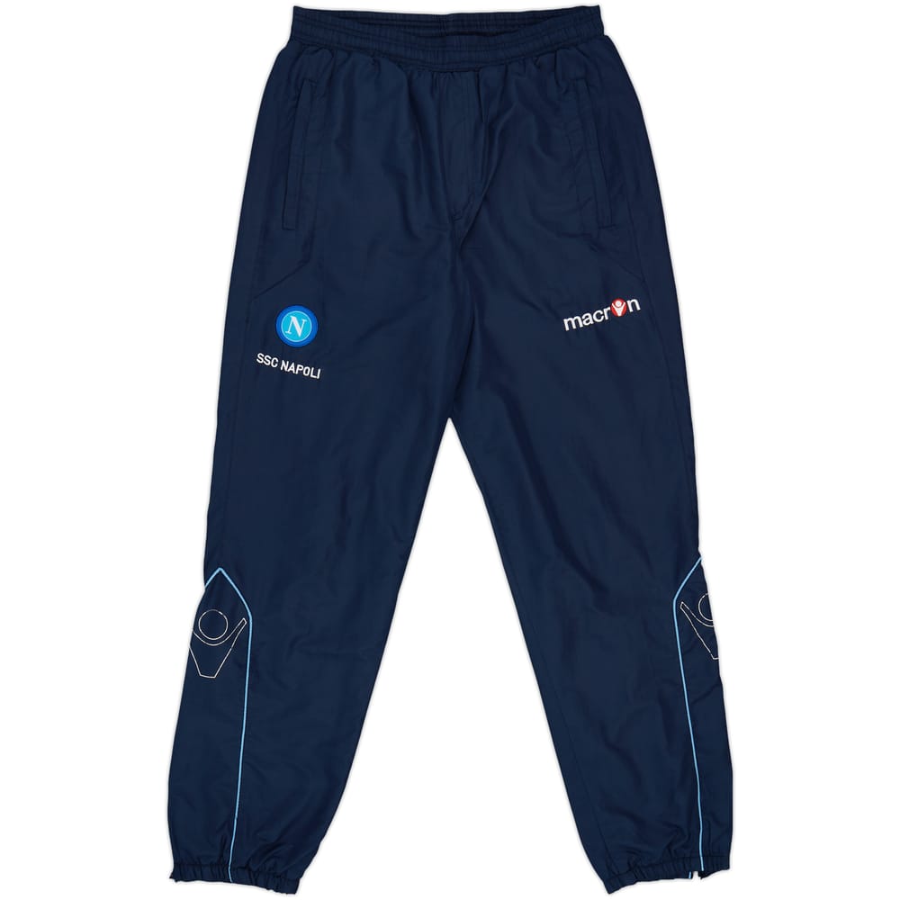 2009-10 Napoli Macron Track Pants/Bottoms - 6/10 - (M)