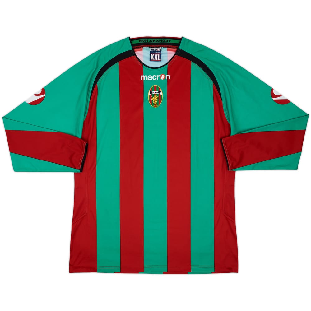 2005-06 Ternana Home L/S Shirt - 9/10 - (XXL)