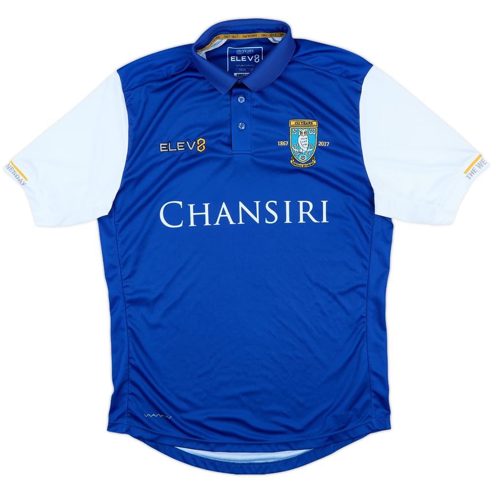 2017-18 Sheffield Wednesday Home Shirt - 8/10 - (M)