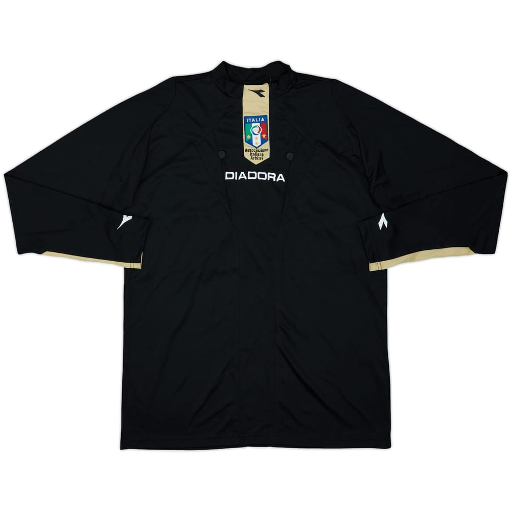 2007-08 Italy Diadora Referee L/S Shirt - 9/10 - (M)