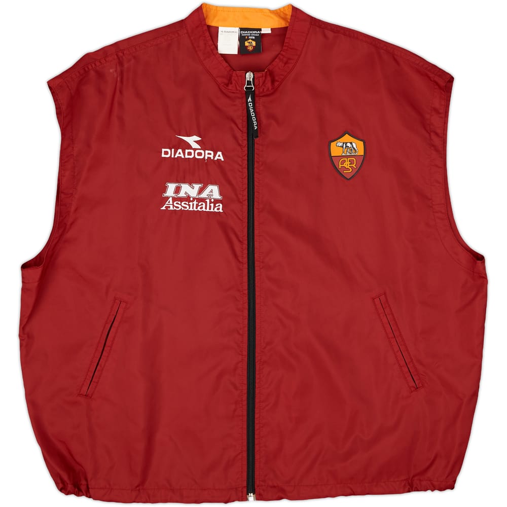 1998-99 Roma Diadora Gilet - 4/10 - (XL)