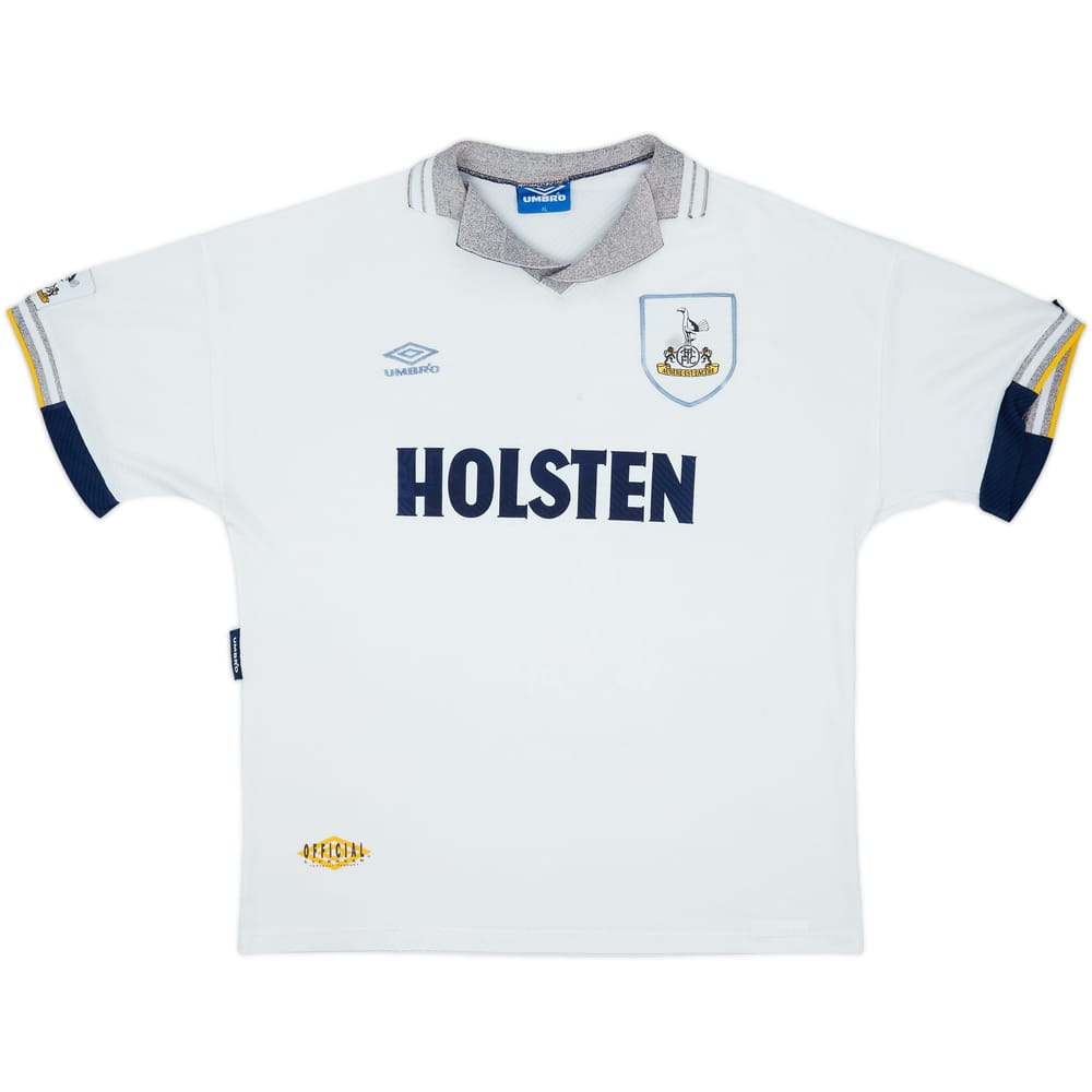 1994-95 Tottenham Home Shirt - 4/10 - (XL)