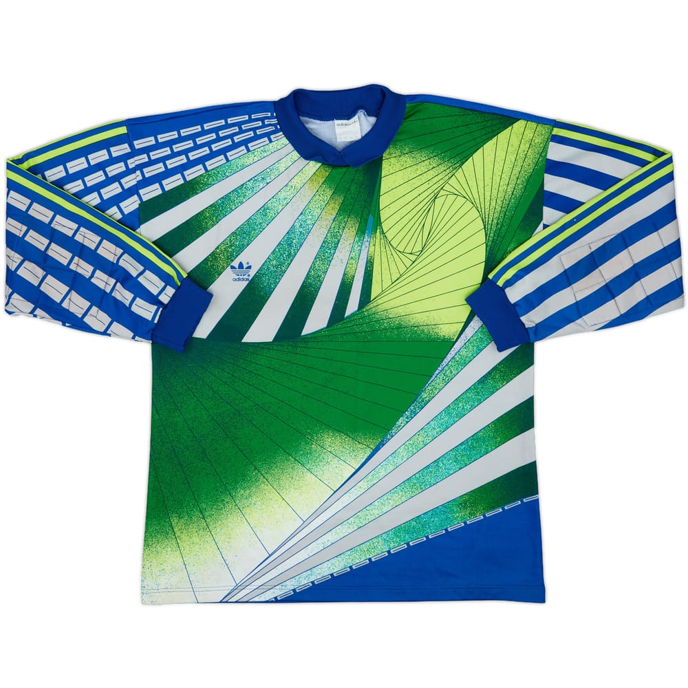 1990-92 adidas GK Template Shirt (Marseille) #1 - 8/10 - (XL)