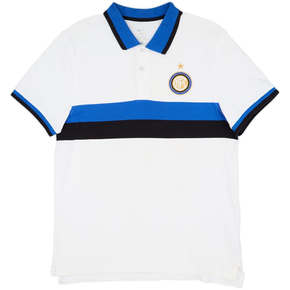 2010-11 Inter Milan Nike Polo Shirt - 7/10 - (L)