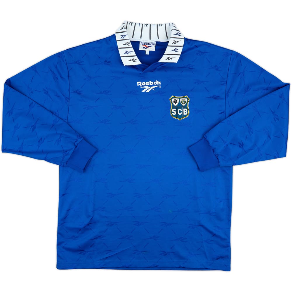 1999-00 Bastia Reebok Training L/S Shirt - 6/10 - (M)