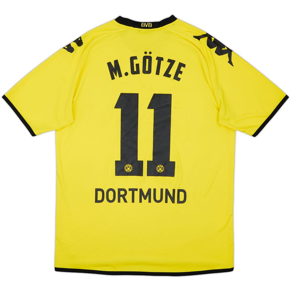 2011-12 Borussia Dortmund European Home Shirt M.Gotze #11 - 6/10 - (L)