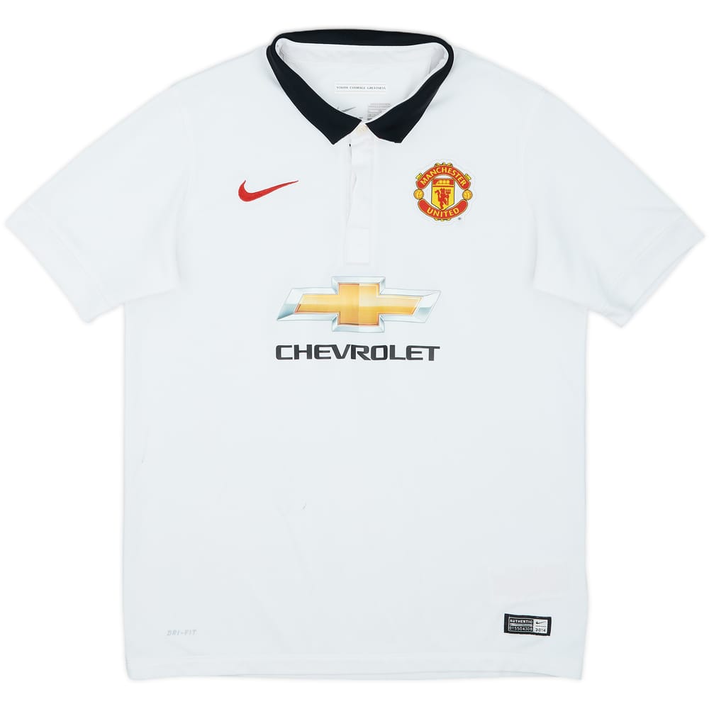 2014-15 Manchester United Away Shirt - 8/10 - (XL.Boys)