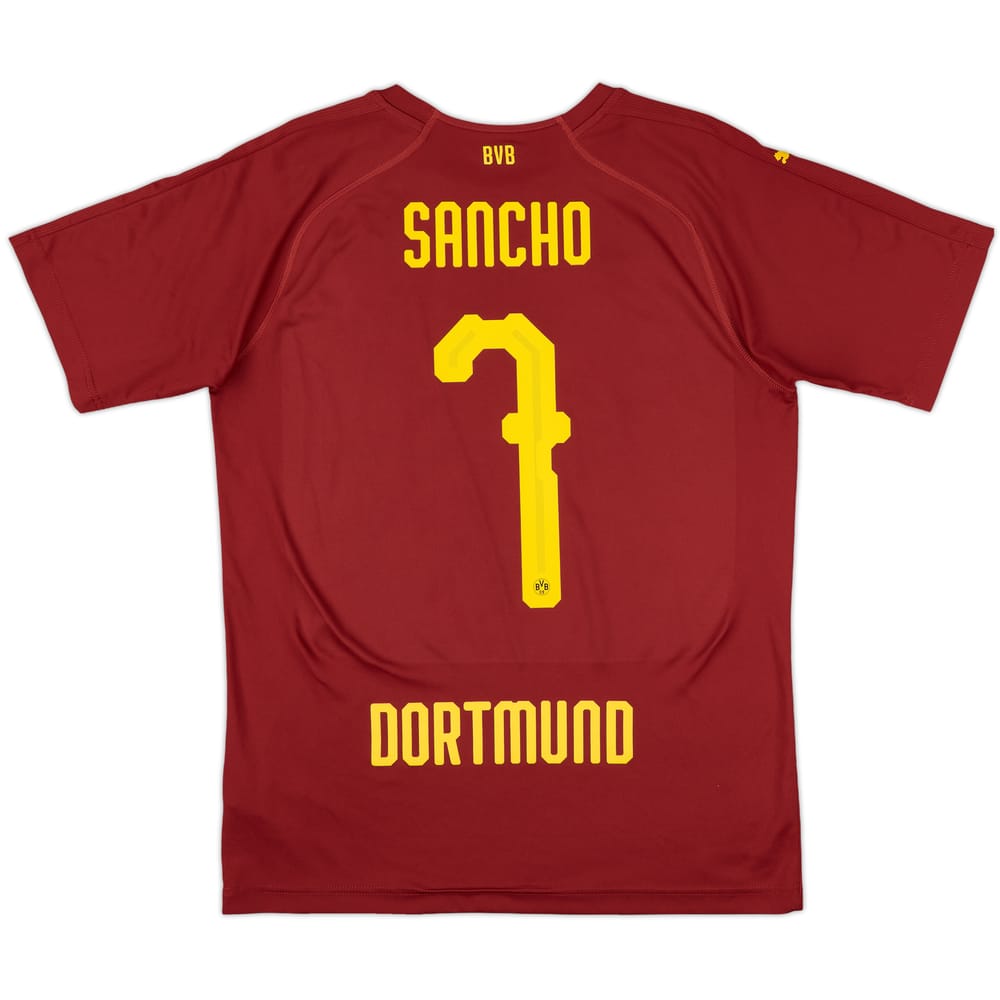 2019-20 Dortmund Third Shirt Sancho #7 - 10/10 - (M)