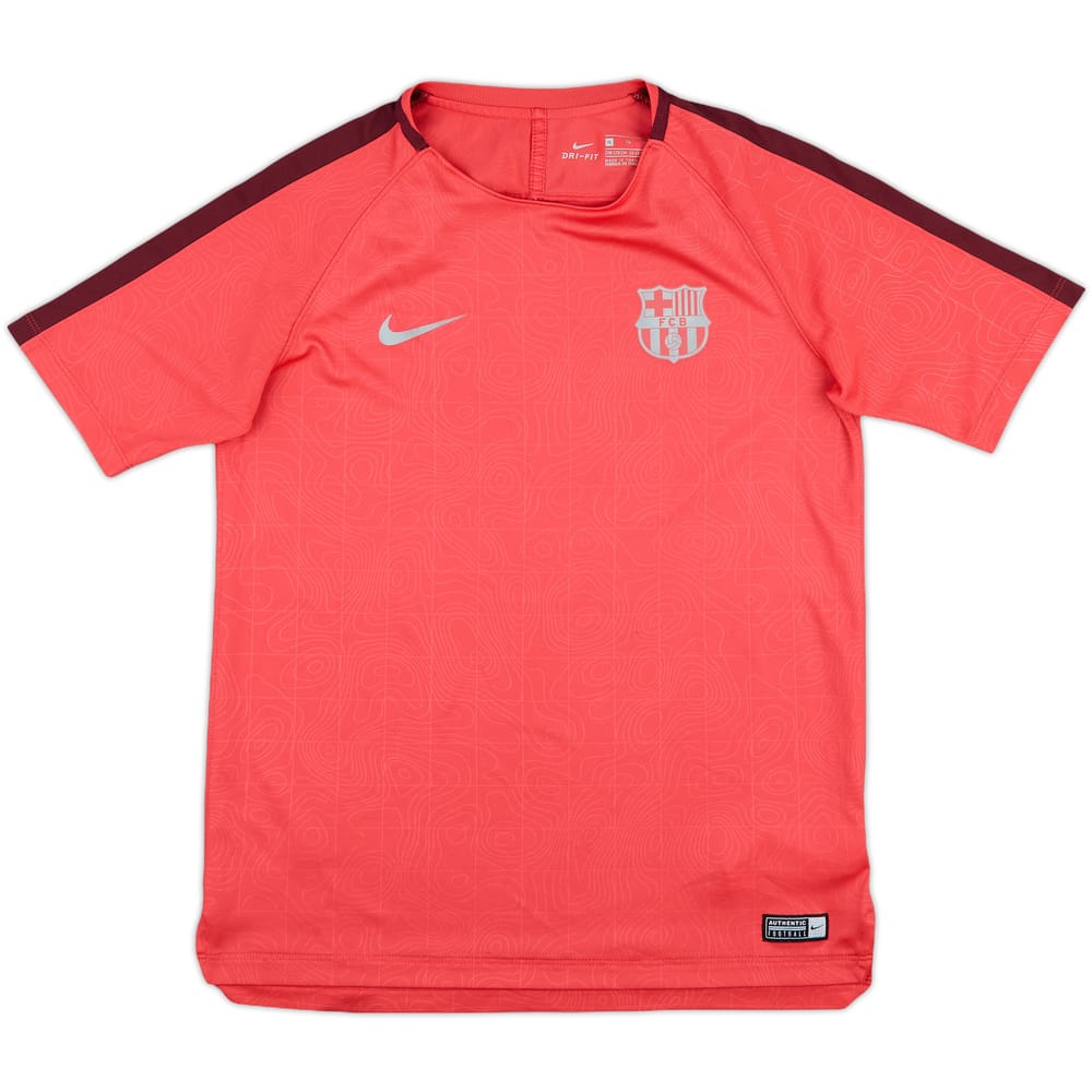 2018-19 Barcelona Nike Training Shirt - 9/10 - (XL)