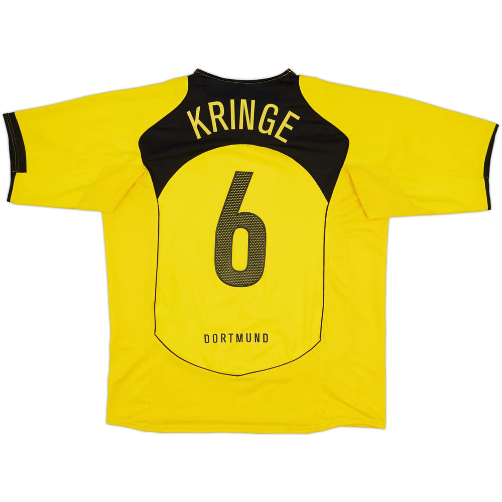 2004-05 Borussia Dortmund Home Shirt Kringe #6 - 6/10 - (XL)