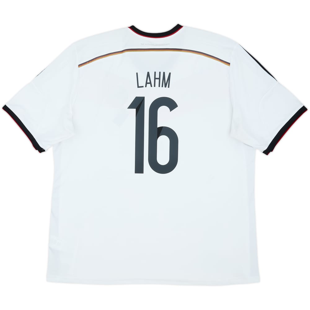 2014-15 Germany Home Shirt Lahm #16 - 7/10 - (3XL)