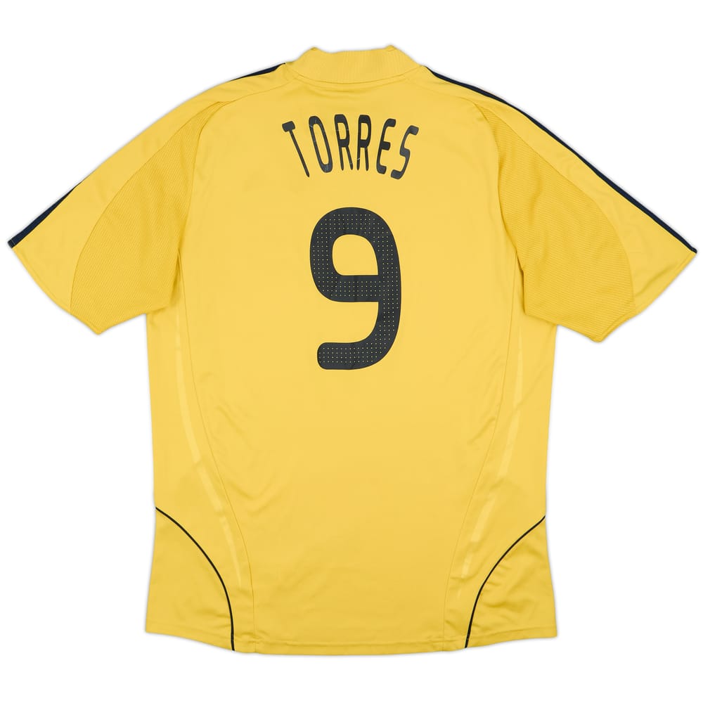 2008-10 Spain Away Shirt Torres #9 - 5/10 - (L)