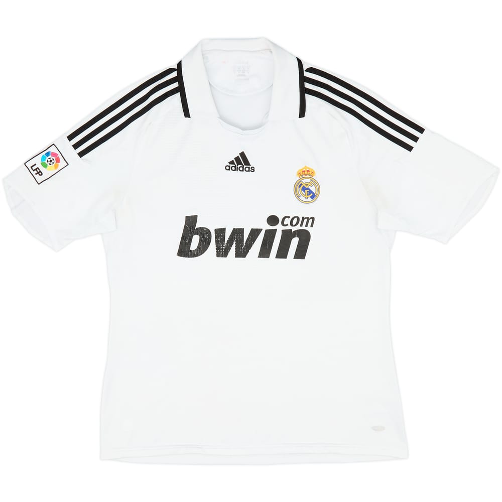 2008-09 Real Madrid Home Shirt - 5/10 - (L)