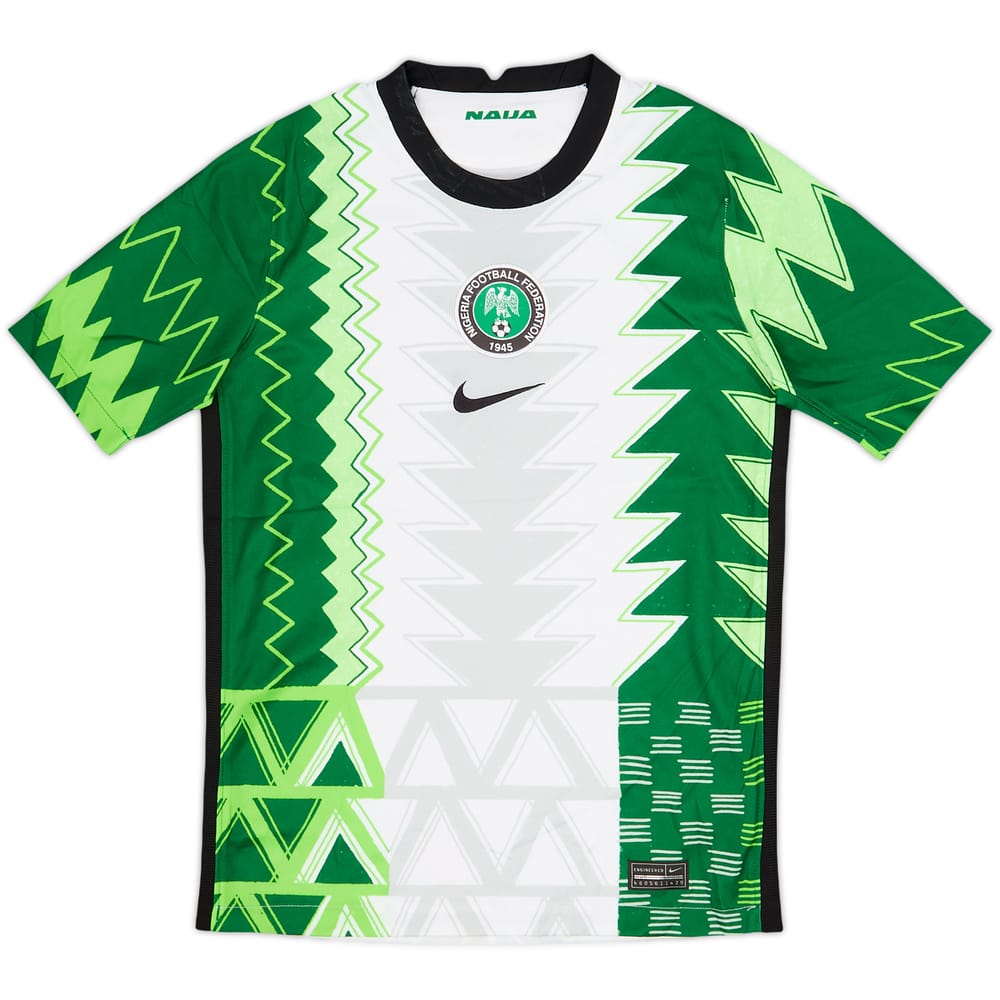 2020-21 Nigeria Home Shirt - 7/10 - (M.Boys)