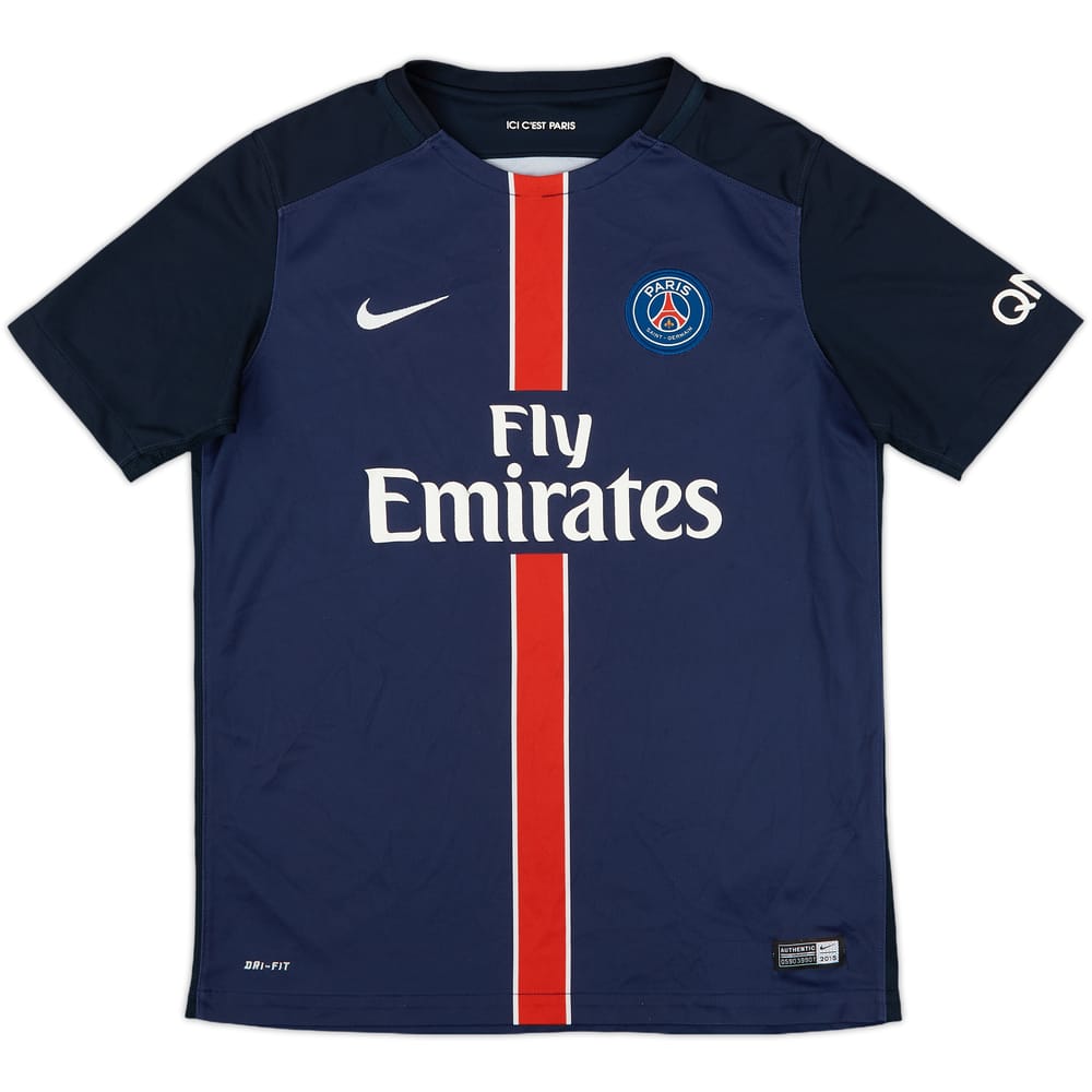 2015-16 Paris Saint-Germain Home Shirt - 6/10 - (XL.Boys)