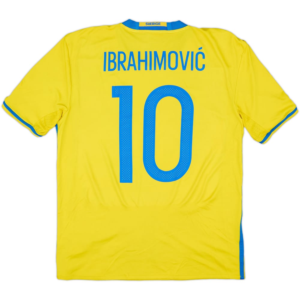 2016-17 Sweden Home Shirt Ibrahimovic #10 - 8/10 - (S)