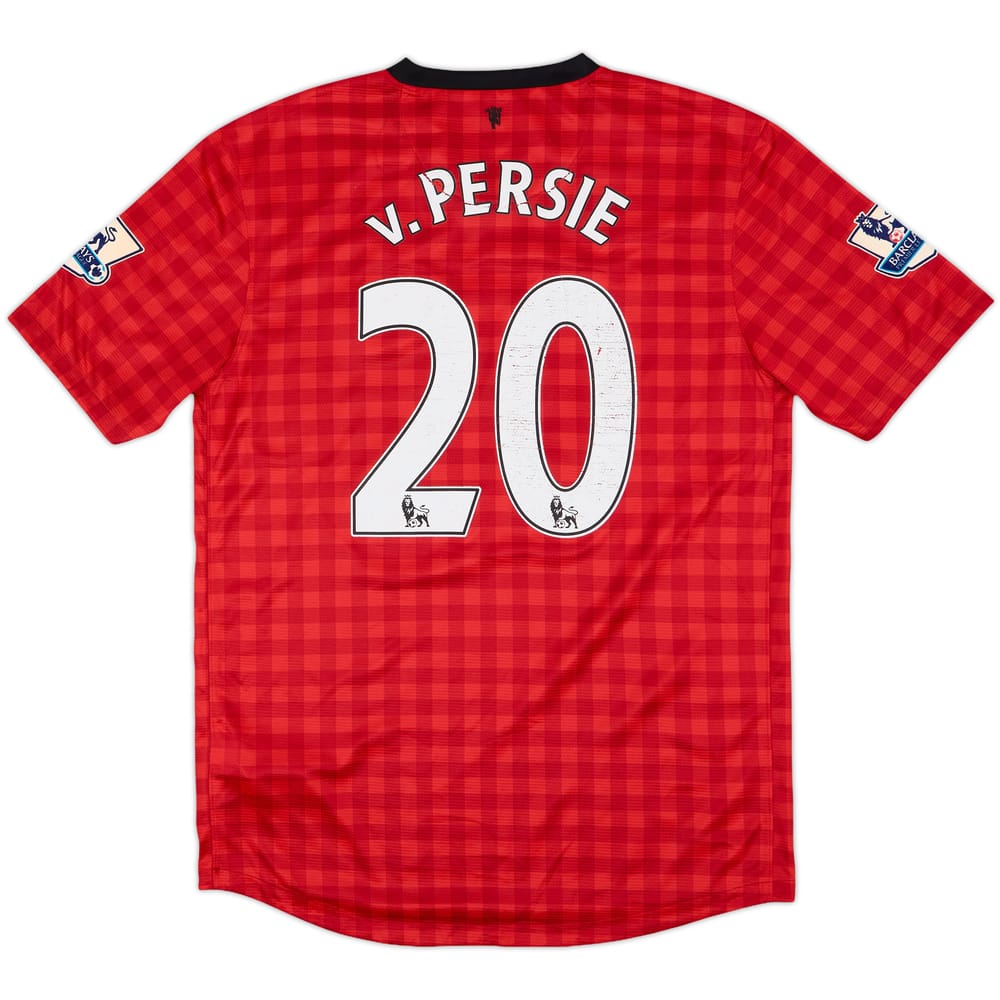 2012-13 Manchester United Home Shirt v.Persie #20 - 3/10 - (M)