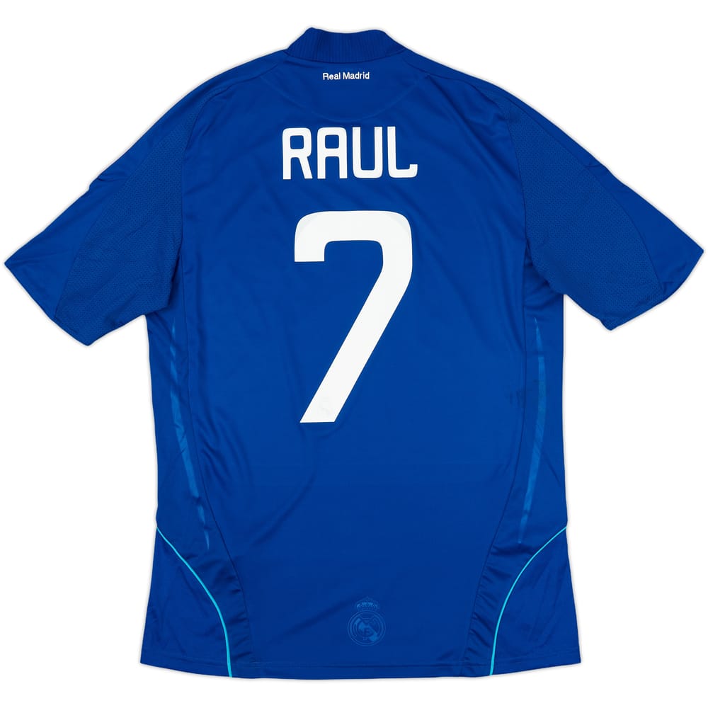 2008-09 Real Madrid Away Shirt Raul #7 - 7/10 - (S)