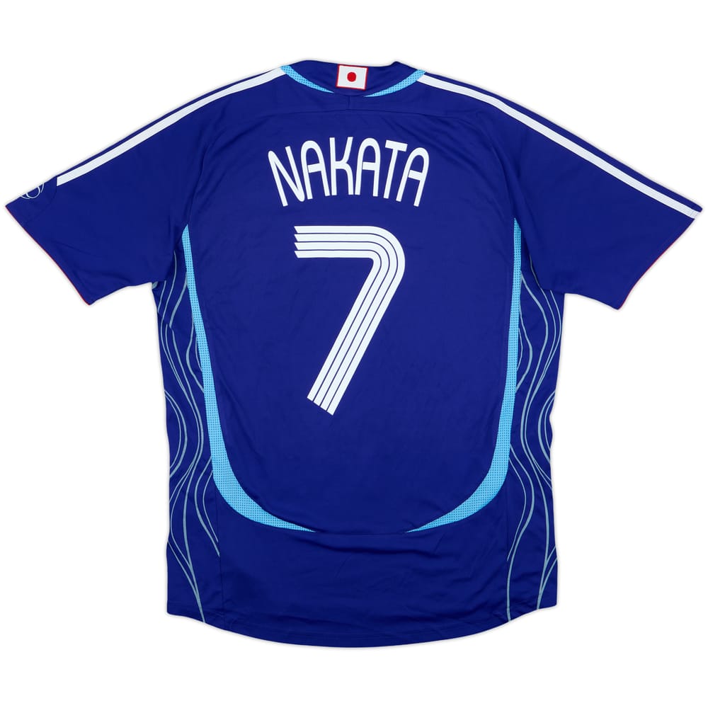 2006-08 Japan Home Shirt Nakata #7 - 6/10 - (M)