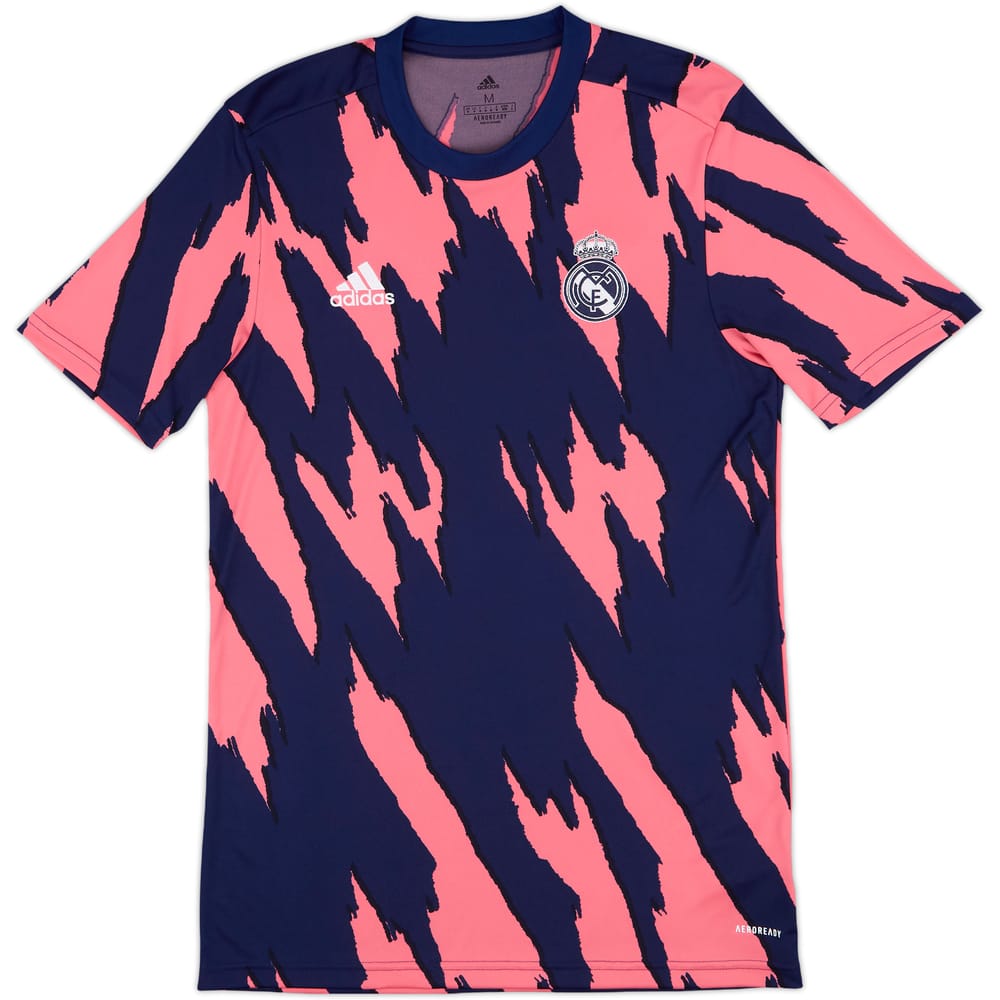 2020-21 Real Madrid adidas Pre-Match Training Shirt - 10/10 - (M)