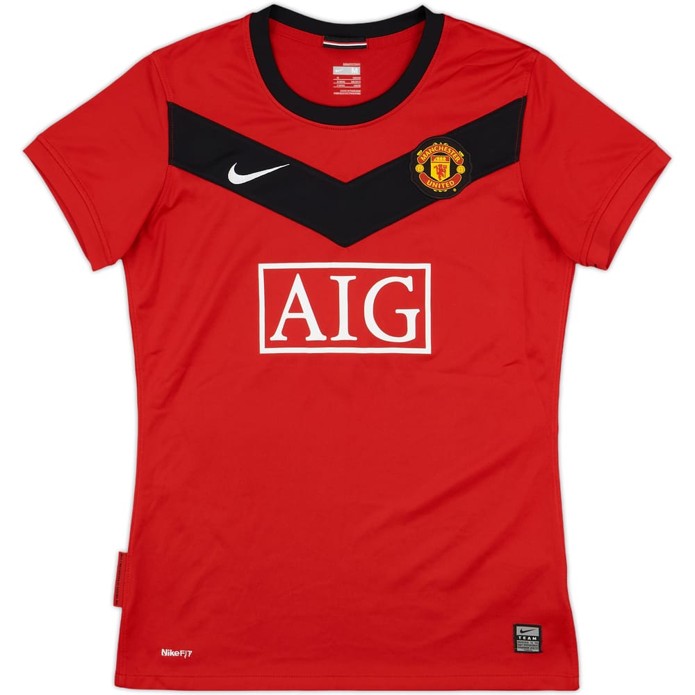 2009-10 Manchester United Home Shirt - 7/10 - (Women's M)