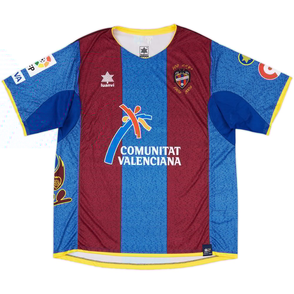 2009-10 Levante '100 Anyo' Home Shirt - 10/10 - (XL)