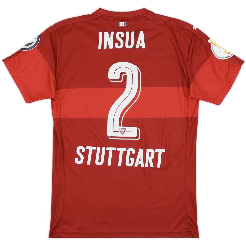 2016-17 Stuttgart Away Shirt Insua #2 - 9/10 - (M)