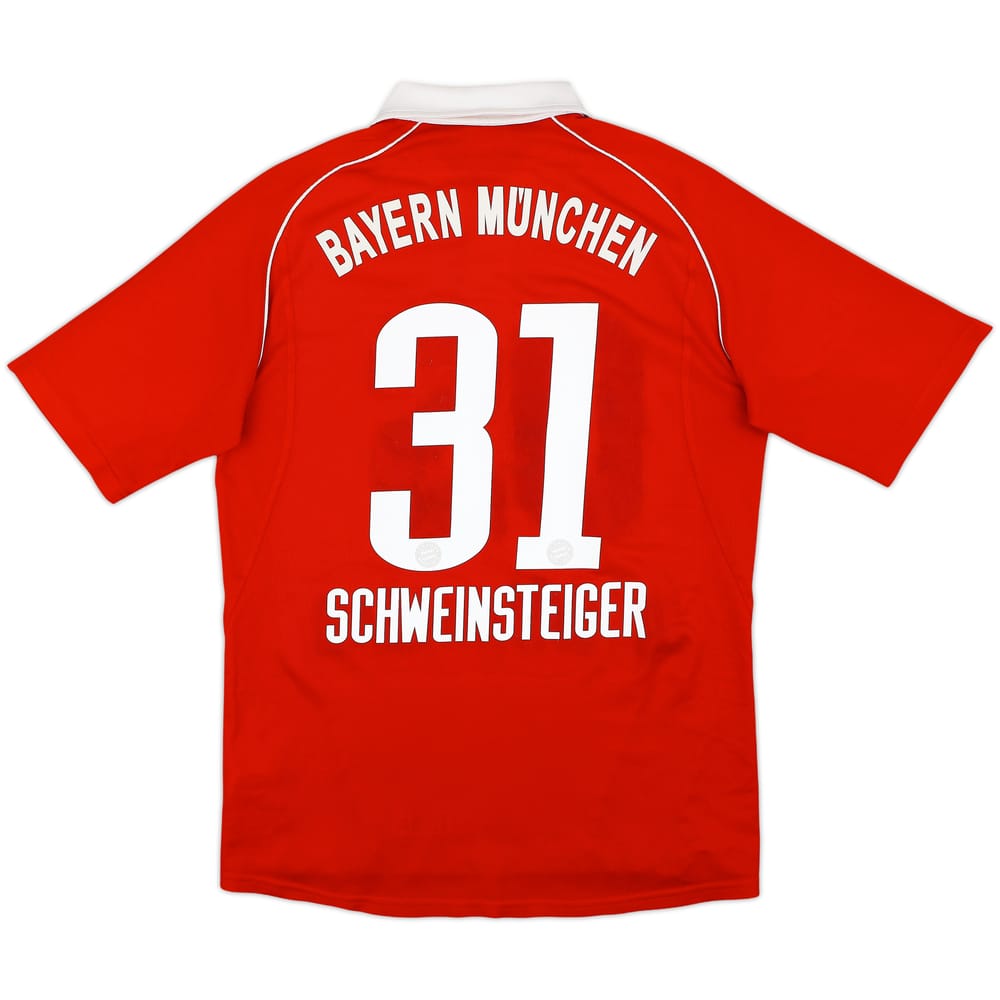 2005-06 Bayern Munich Home Shirt Schweinsteiger #31 - 7/10 - (M)