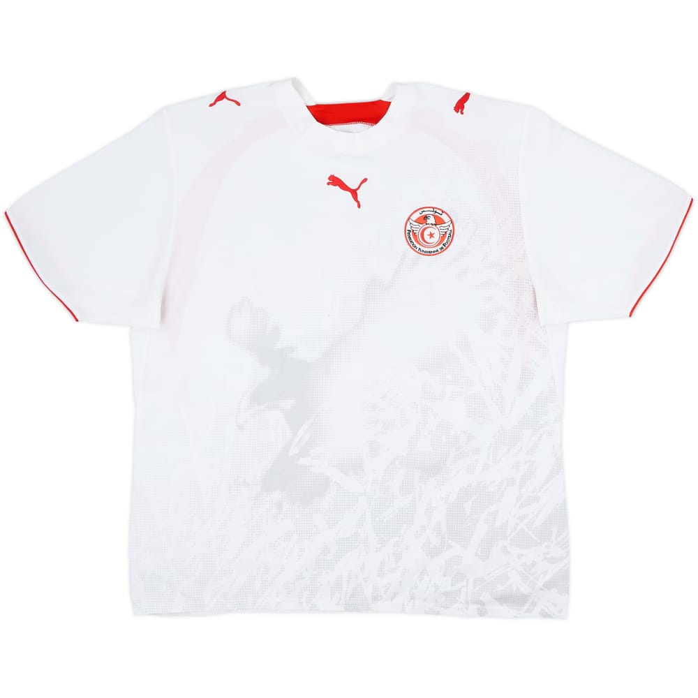2006-07 Tunisia Home Shirt - 8/10 - (XL)