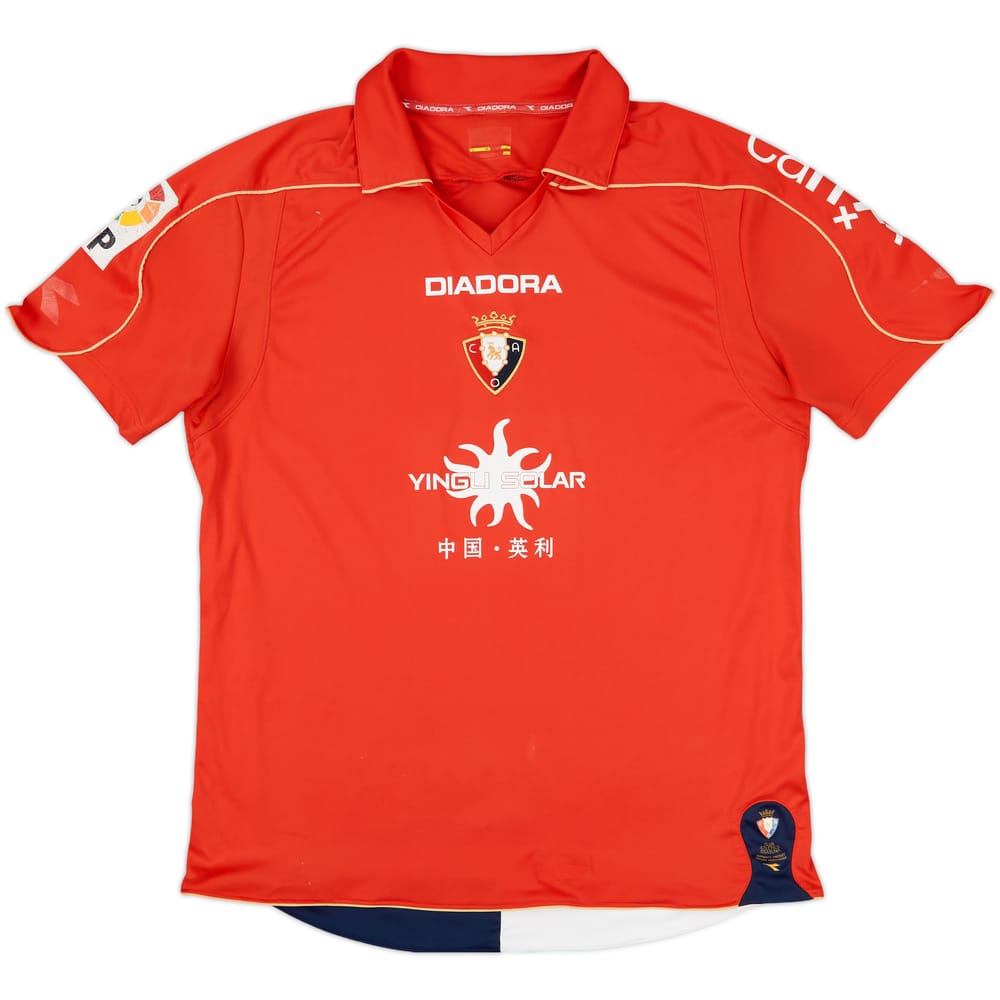 2008-09 Osasuna Home Shirt - 5/10 - (XL)