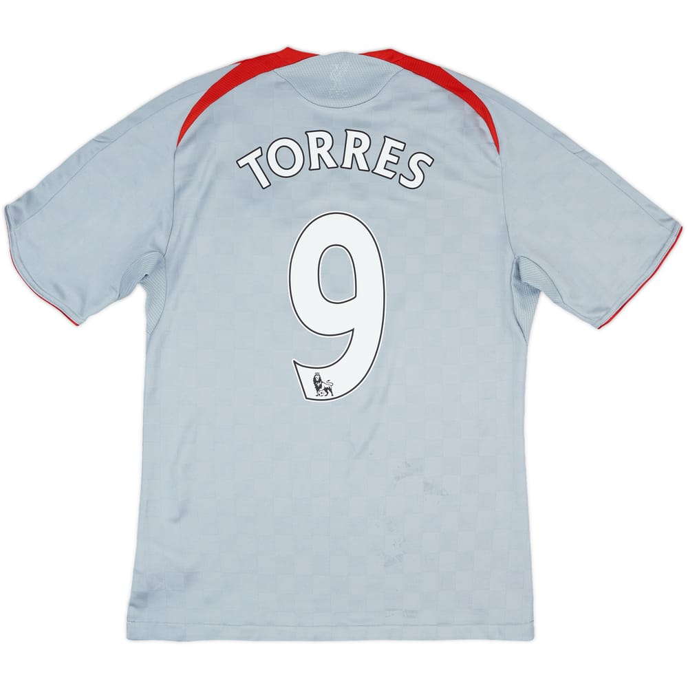 2008-09 Liverpool Away Shirt Torres #9 - 6/10 - (S)