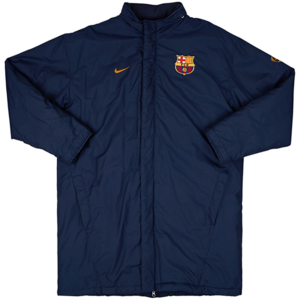 2003-04 Barcelona Nike Padded Bench Coat - 8/10 - (L)