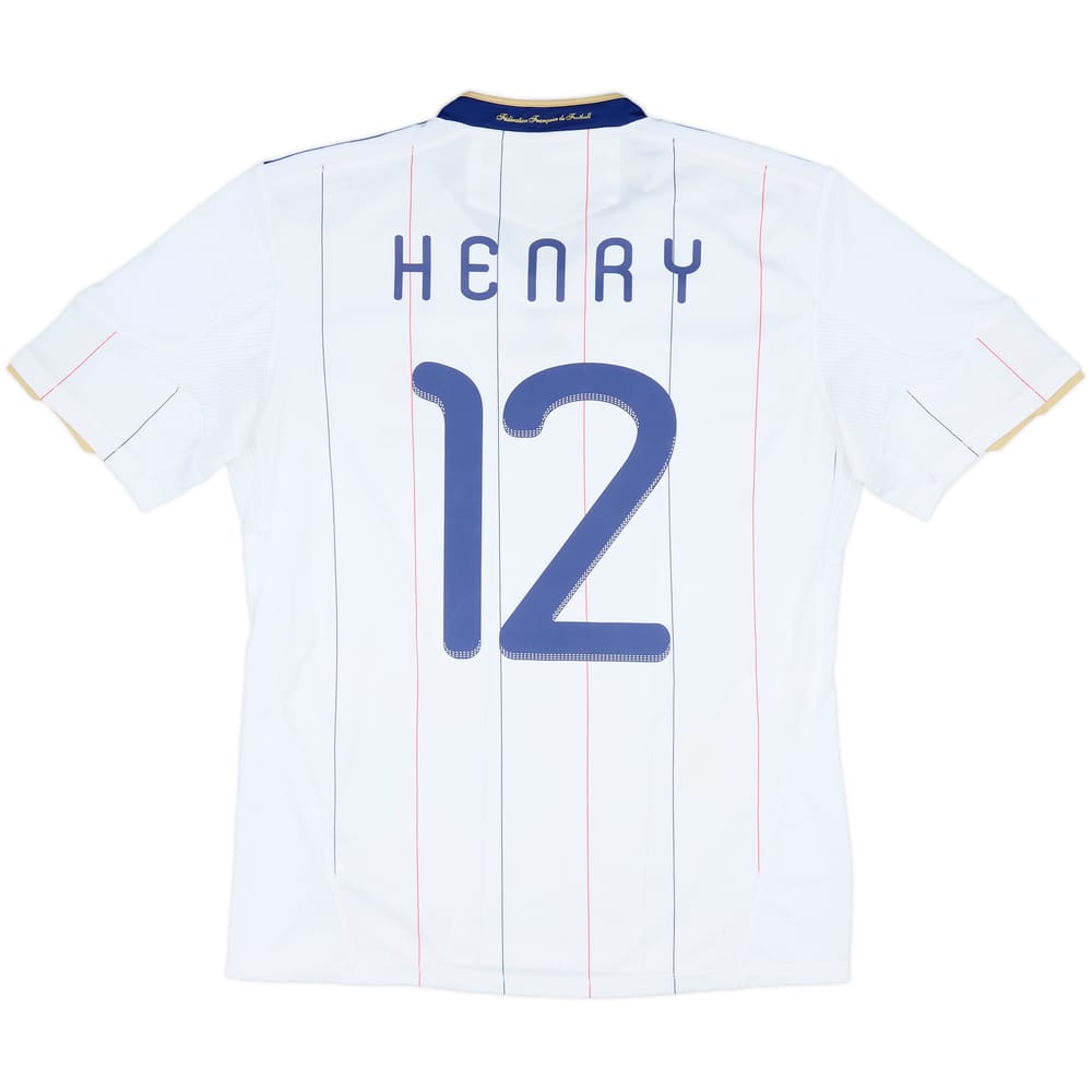 2009-10 France Away Shirt Henry #12 - 7/10 - (M)