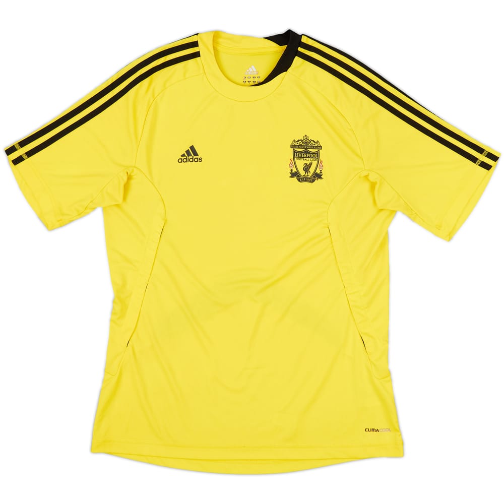 2010-11 Liverpool adidas Training Shirt - 7/10 - (L)