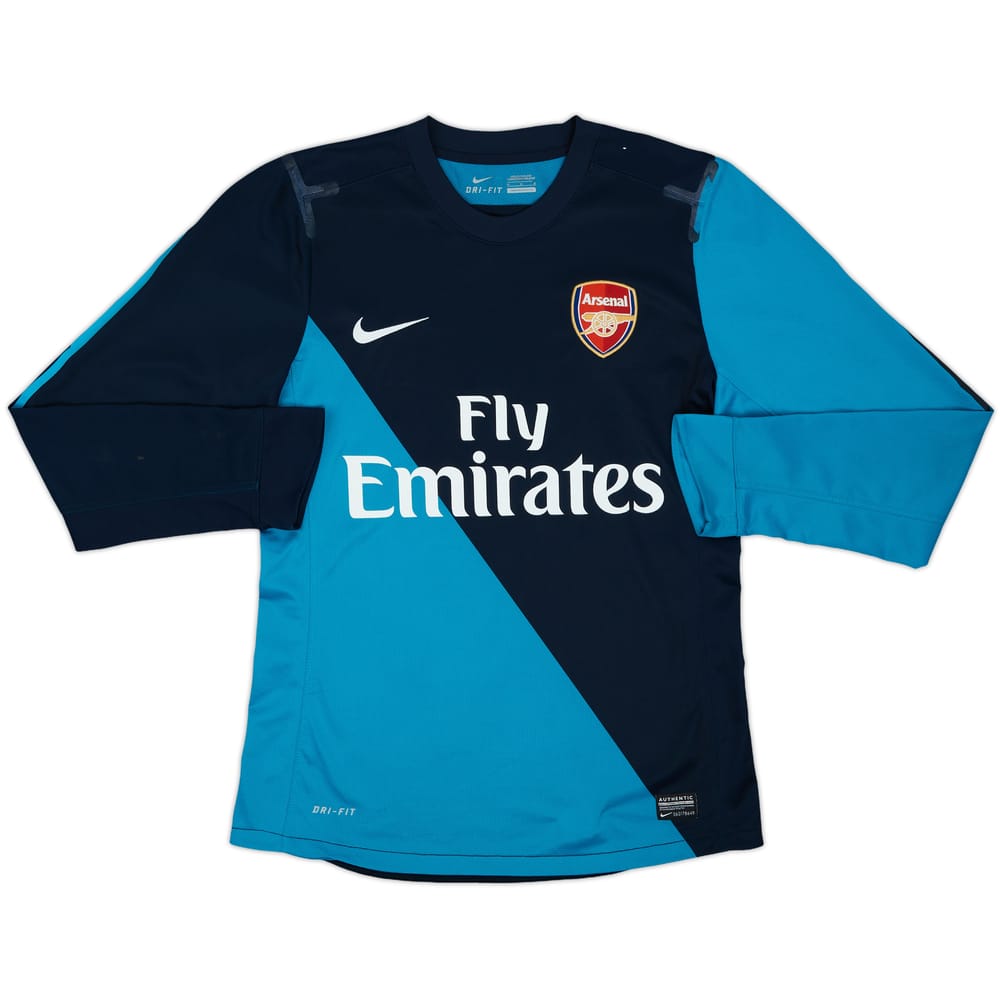 2011-12 Arsenal Prototype Player Issue Away L/S Shirt - 6/10 - (M)