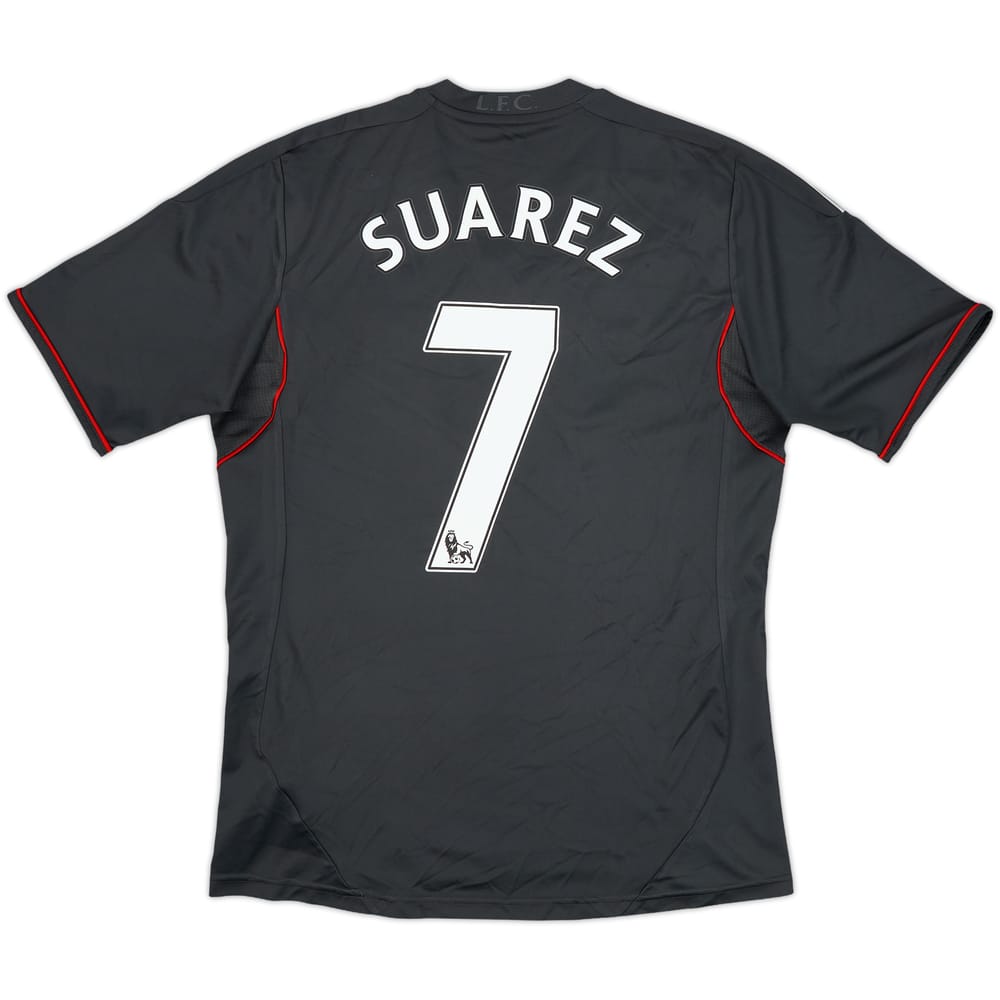 2011-12 Liverpool Away Shirt Suarez #7 - 5/10 - (S)