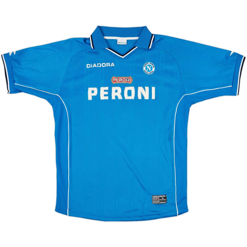 2000-01 Napoli Home Shirt - 5/10 - (XL)