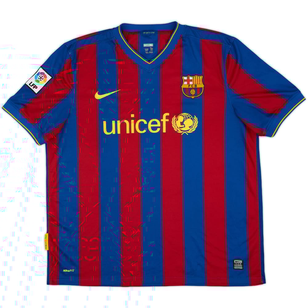 2009-10 Barcelona Home Shirt - 5/10 - (XL)