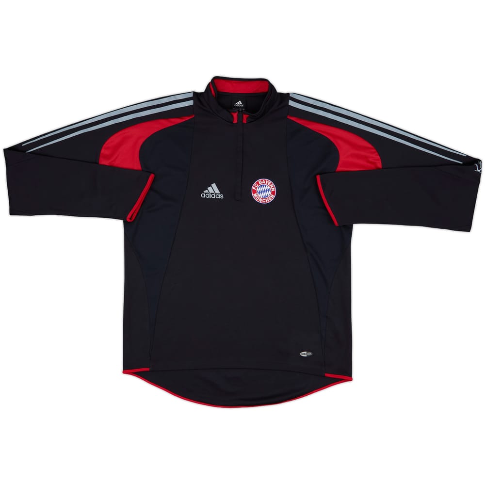 2004-05 Bayern Munich adidas 1/4 Zip Drill Top - 9/10 - (L)