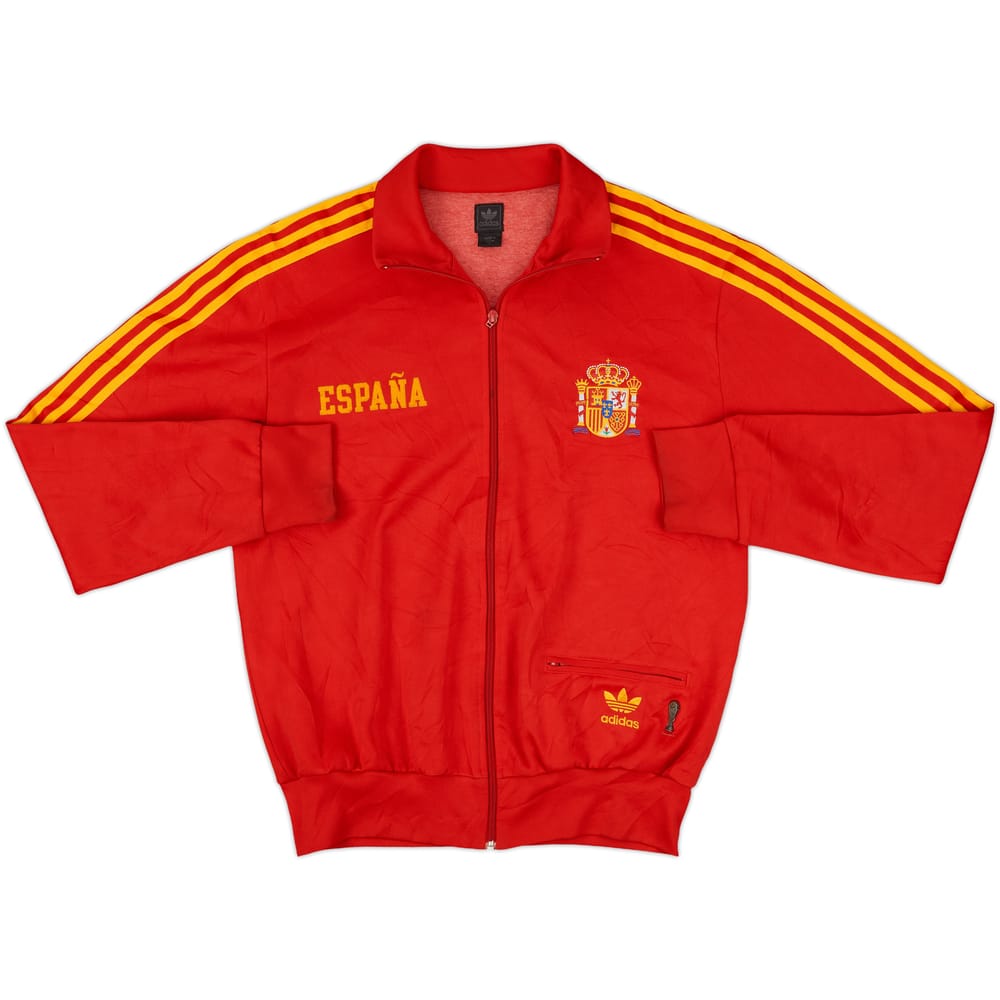 2006-07 Spain adidas Originals Retro Track Jacket - 8/10 - (L)