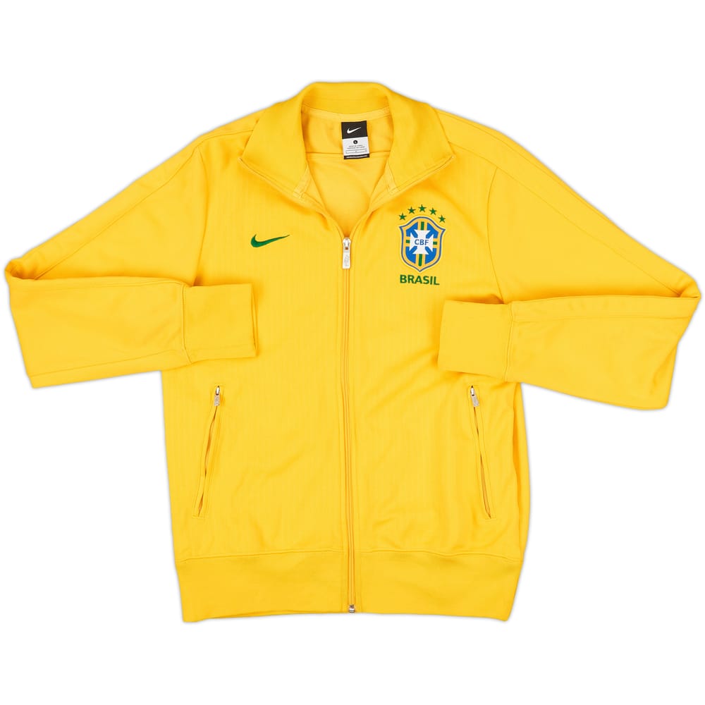 2012-13 Brazil Nike N98 Track Jacket - 9/10 - (L)