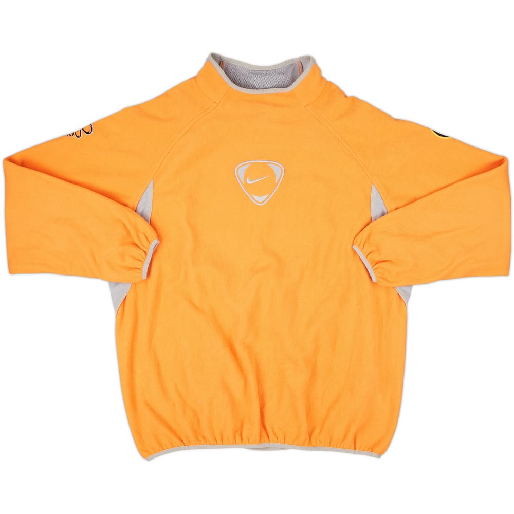 2001-02 Inter Milan Nike Fleece Drill Top - 9/10 - (L)