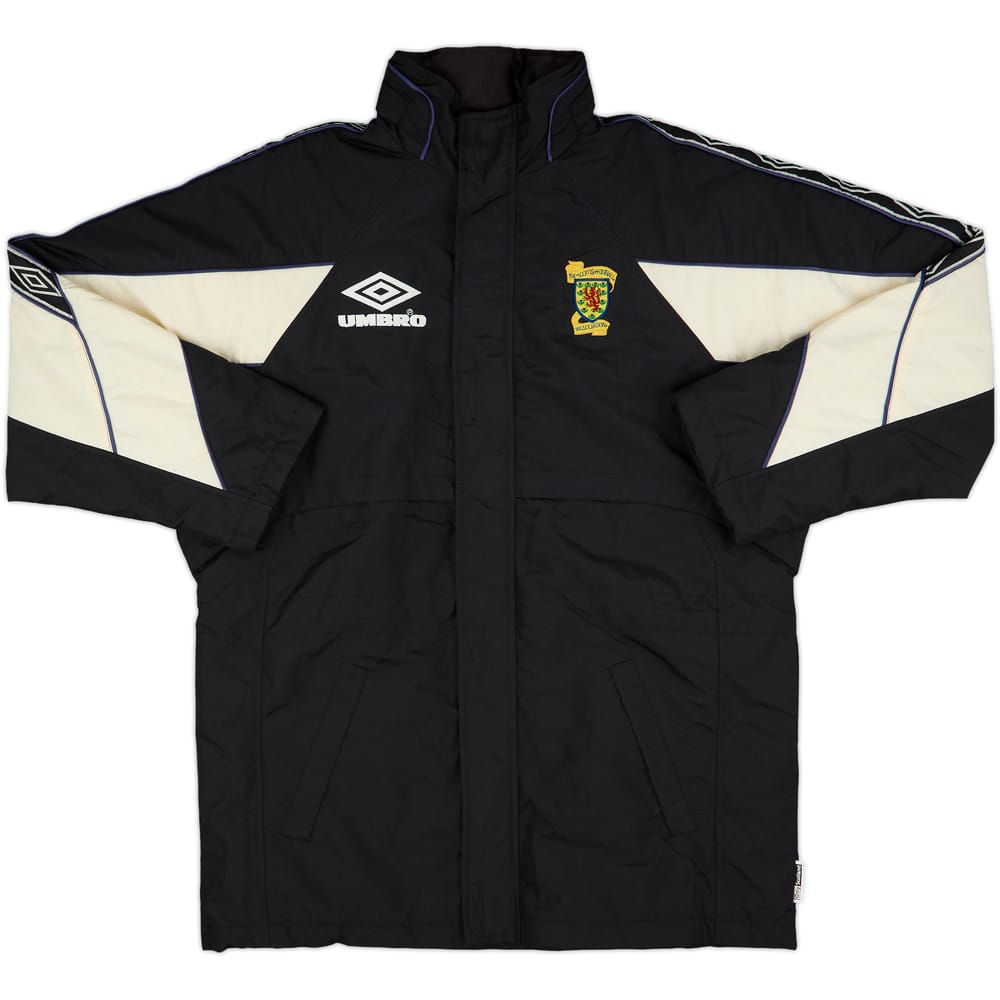1998-00 Scotland Umbro Padded Bench Coat - 8/10 - (M)