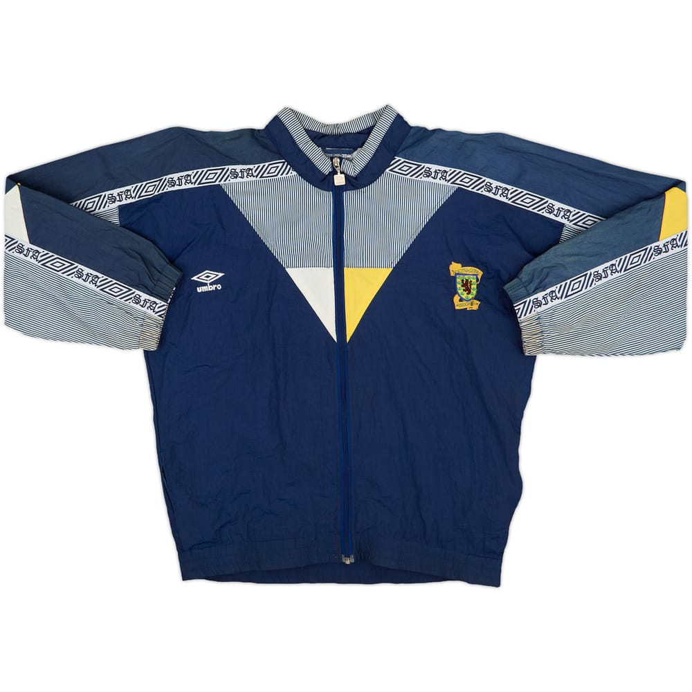 1991-92 Scotland Umbro Track Jacket - 6/10 - (M)