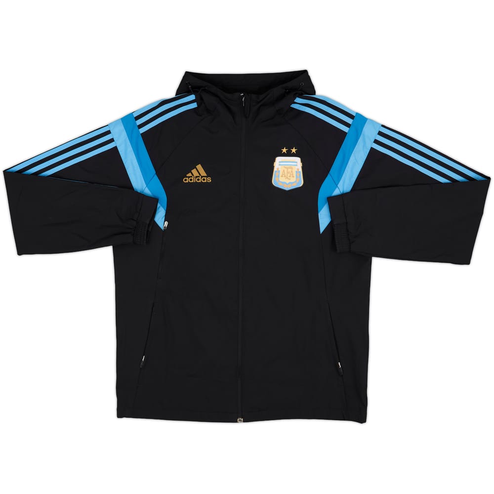 2013-14 Argentina adidas Hooded Track Jacket - 6/10 - (M)