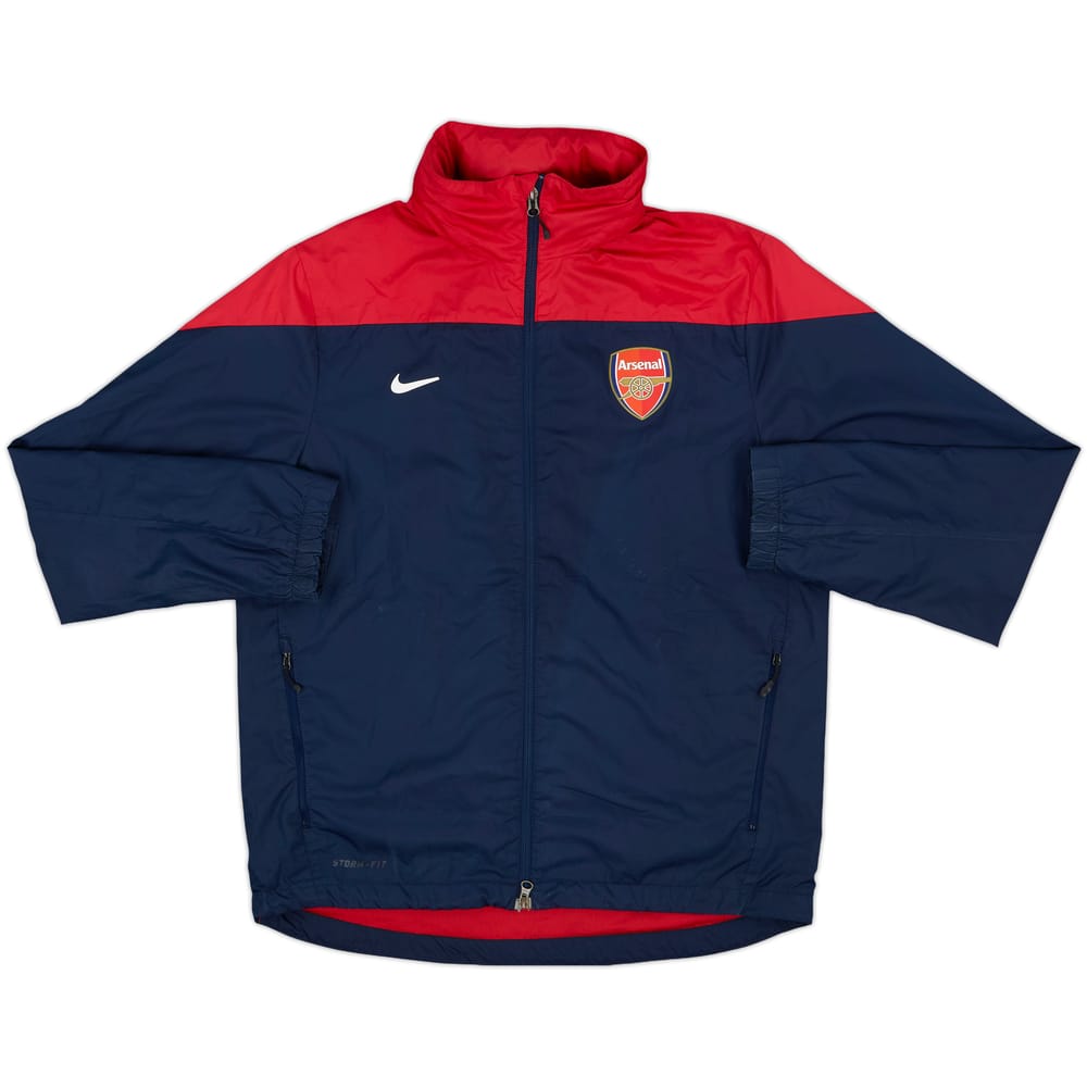 2013-14 Arsenal Nike Hooded Track Jacket - 5/10 - (L)